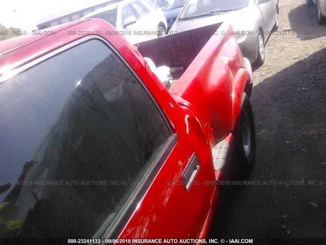 1GCCS1449Y8115851 - 2000 CHEVROLET S TRUCK S10 RED photo 6