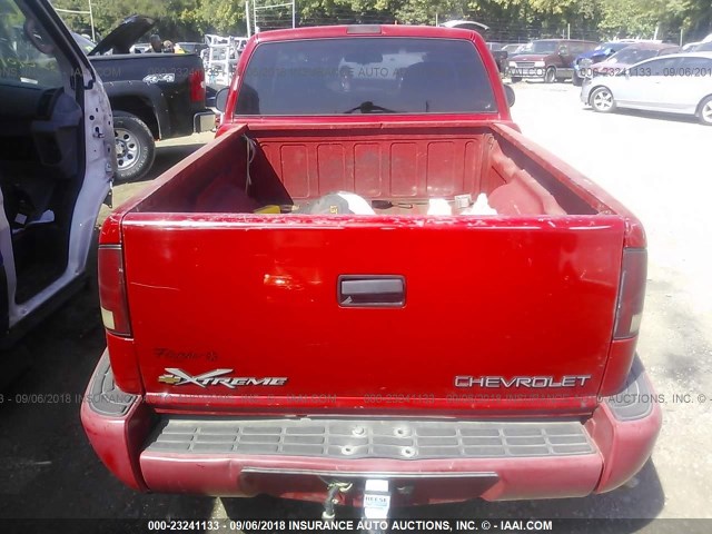 1GCCS1449Y8115851 - 2000 CHEVROLET S TRUCK S10 RED photo 8