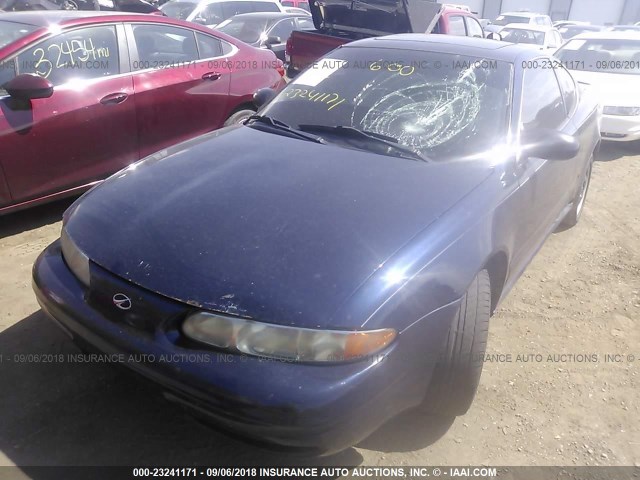 1G3NF12E44C157375 - 2004 OLDSMOBILE ALERO GLS 蓝色 照片 2