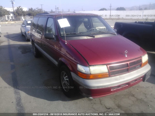 1B4GH44R2RX120584 - 1994 DODGE GRAND CARAVAN SE RED photo 1