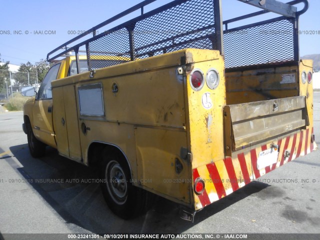 1GDGC34K5JE520956 - 1988 GMC GMT-400 C3500 YELLOW photo 6