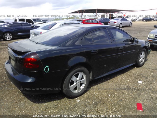 2G2WP552771162773 - 2007 PONTIAC GRAND PRIX Чорний фото 4