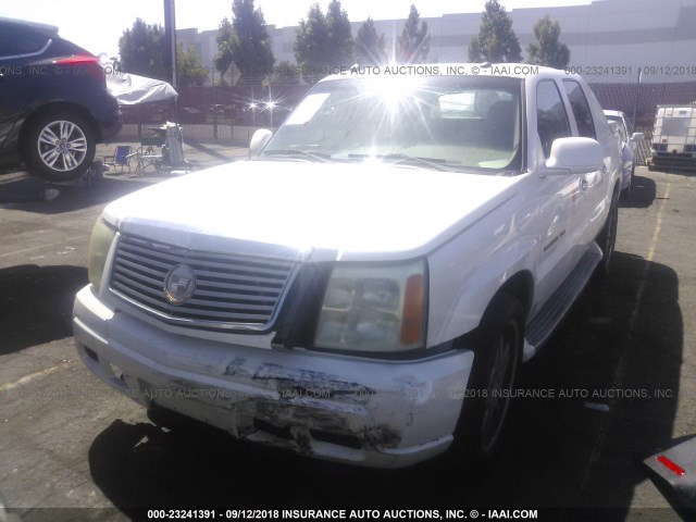 3GYEK63N83G127826 - 2003 CADILLAC ESCALADE EXT WHITE photo 2