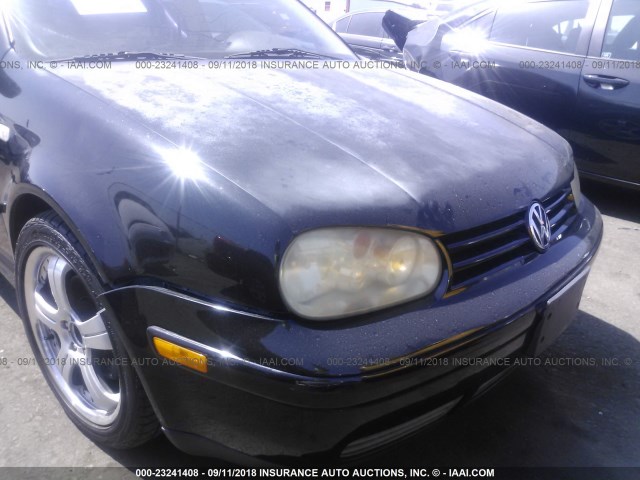 9BWDE61J454037135 - 2005 VOLKSWAGEN GTI BLACK photo 6