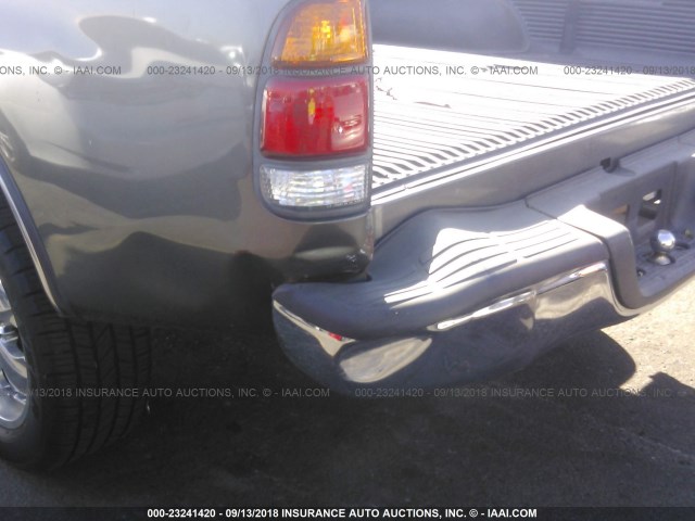 5TBRN34113S402729 - 2003 TOYOTA TUNDRA ACCESS CAB SR5 GRAY photo 6