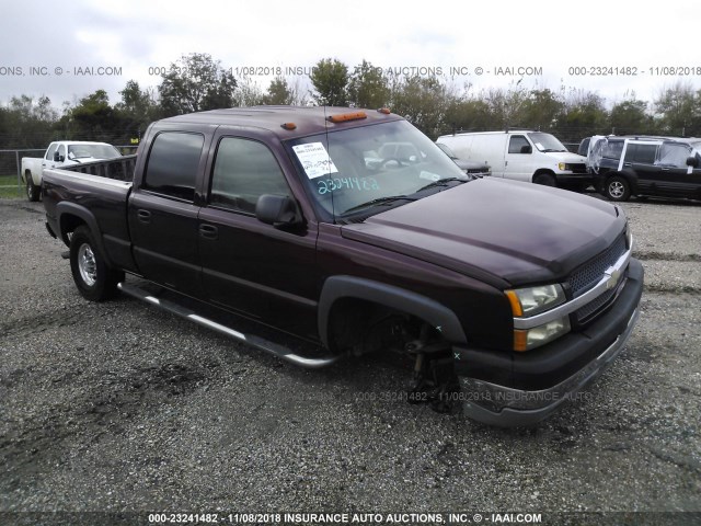 1GCHC23153F130240 - 2003 CHEVROLET SILVERADO C2500 HEAVY DUTY MAROON photo 1