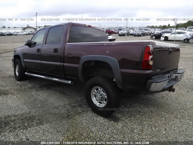 1GCHC23153F130240 - 2003 CHEVROLET SILVERADO C2500 HEAVY DUTY MAROON photo 3