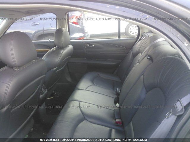 1LNHM97V7XY647449 - 1999 LINCOLN CONTINENTAL  Սև լուսանկար 8