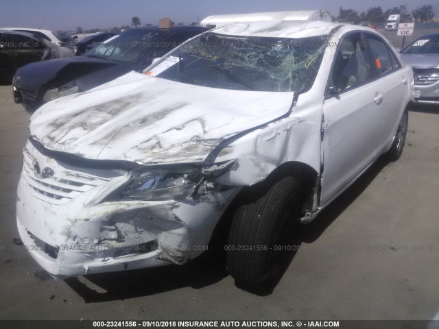 4T1BE46K67U657152 - 2007 TOYOTA CAMRY NEW GENERAT CE/LE/XLE/SE WHITE photo 2