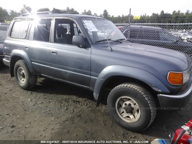 JT3FJ80W0M0024156 - 1991 TOYOTA LAND CRUISER FJ80 GRAY photo 1