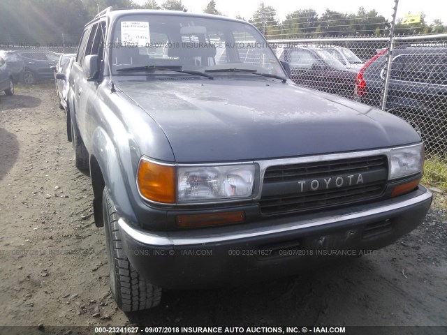 JT3FJ80W0M0024156 - 1991 TOYOTA LAND CRUISER FJ80 GRAY photo 6