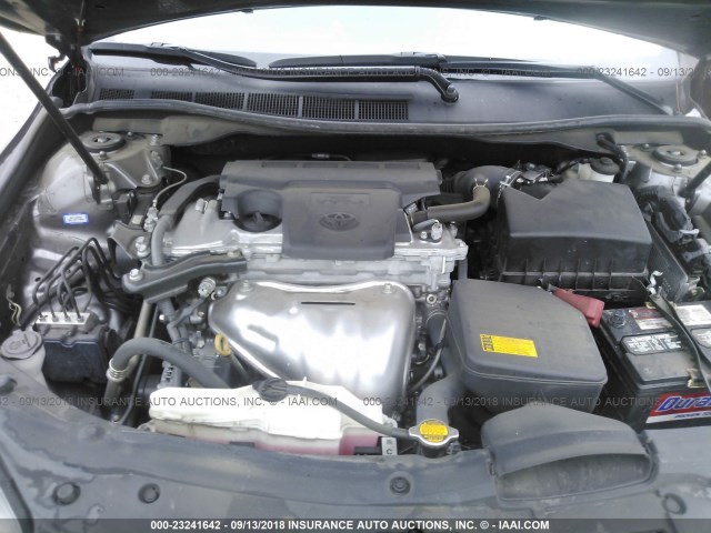4T1BF1FK8FU031810 - 2015 TOYOTA CAMRY LE/XLE/SE/XSE 灰色 照片 10