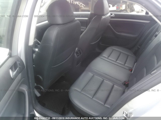 3VWEF81K97M179484 - 2007 VOLKSWAGEN JETTA WOLFSBURG 银色 照片 8