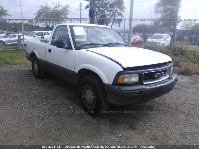 1GTCT14Z5SK513156 - 1995 GMC SONOMA WHITE photo 1