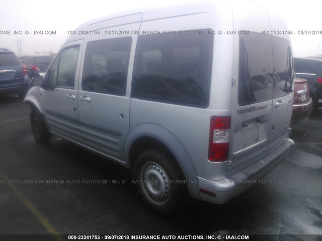 NM0KS9CN3CT096141 - 2012 FORD TRANSIT CONNECT XLT PREMIUM SILVER photo 3