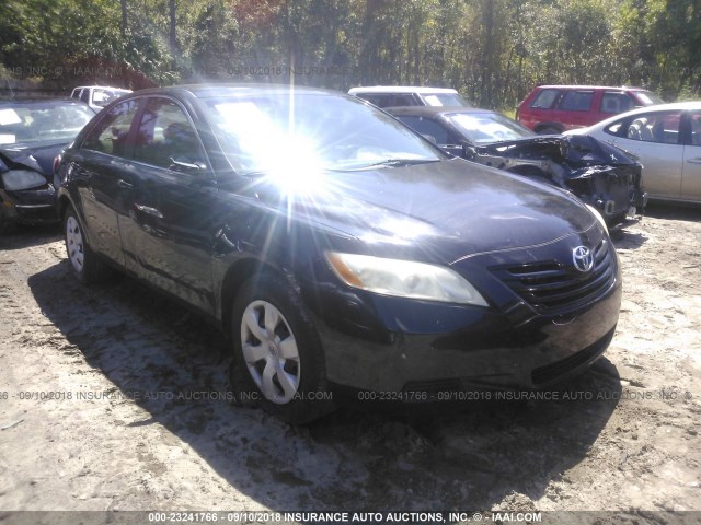 4T1BE46K48U229811 - 2008 TOYOTA CAMRY CE/LE/XLE/SE BLACK photo 1