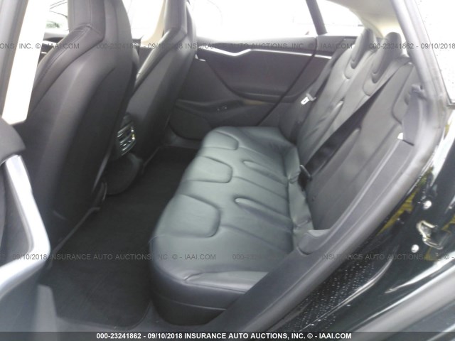 5YJSA1CN4DFP03448 - 2013 TESLA MODEL S BLACK photo 8