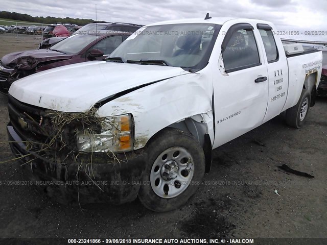 1GCEC19C39Z159362 - 2009 CHEVROLET SILVERADO C1500 WHITE photo 6