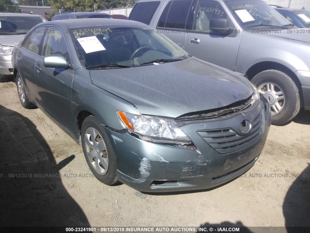 4T1BE46K57U649172 - 2007 TOYOTA CAMRY NEW GENERAT CE/LE/XLE/SE GREEN photo 1