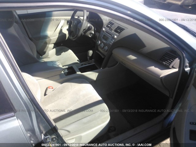 4T1BE46K57U649172 - 2007 TOYOTA CAMRY NEW GENERAT CE/LE/XLE/SE GREEN photo 5