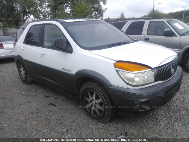 3G5DA03E12S515016 - 2002 BUICK RENDEZVOUS CX WHITE photo 1