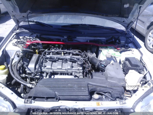 JM1BJ245431215922 - 2003 MAZDA PROTEGE PR5 银色 照片 10