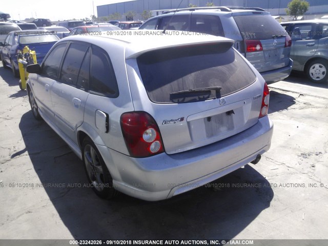 JM1BJ245431215922 - 2003 MAZDA PROTEGE PR5 SILVER photo 3