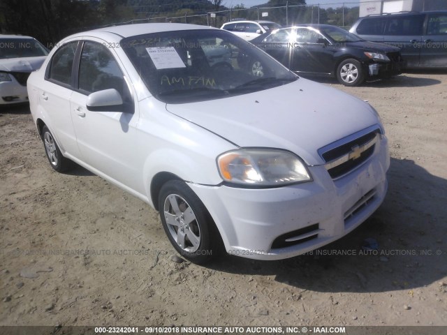 KL1TD5DE4AB125987 - 2010 CHEVROLET AVEO LS/LT 白色 照片 1