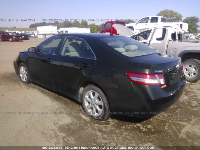 4T4BF3EK1AR056396 - 2010 TOYOTA CAMRY SE/LE/XLE მწვანე ფოტო 3