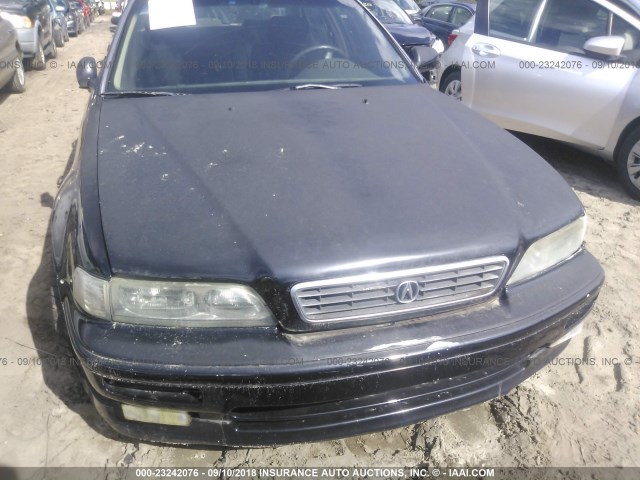 JH4KA7668RC025538 - 1994 ACURA LEGEND L BLACK photo 6