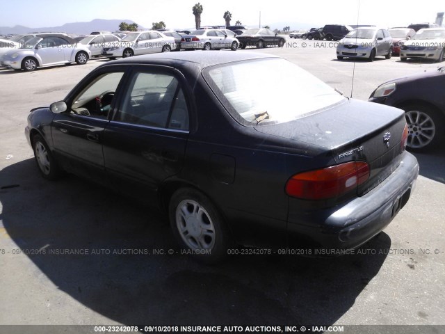 1Y1SK5282WZ443270 - 1998 CHEVROLET GEO PRIZM LSI GREEN photo 3