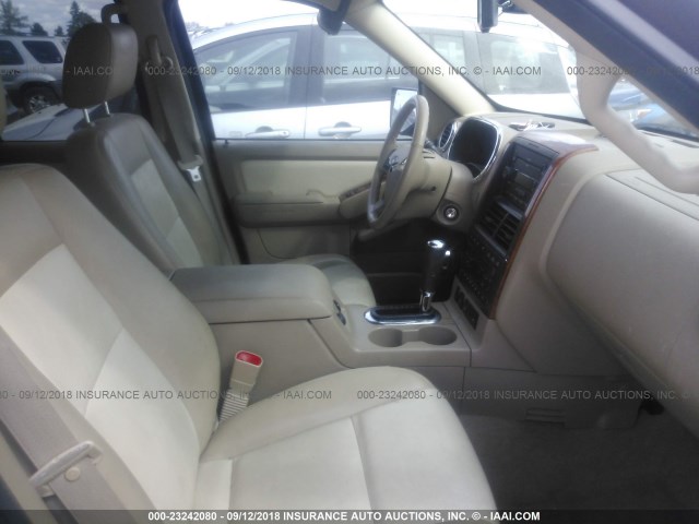 1FMEU74E77UB60481 - 2007 FORD EXPLORER EDDIE BAUER RED photo 5