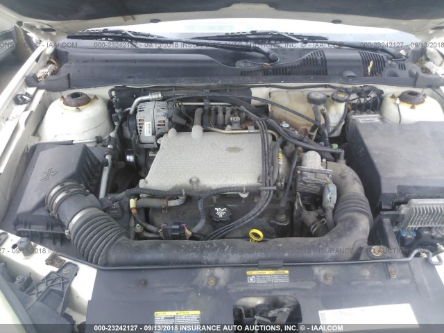 1G1ZT54834F197821 - 2004 CHEVROLET MALIBU LS თეთრი ფოტო 10