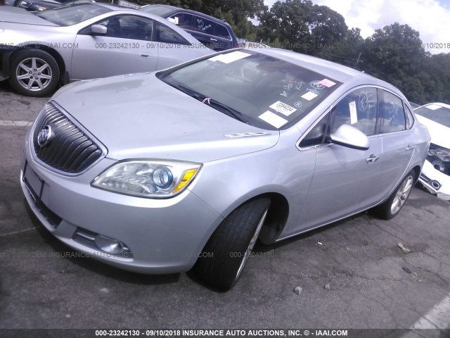 1G4PS5SK4D4181134 - 2013 BUICK VERANO SILVER photo 4