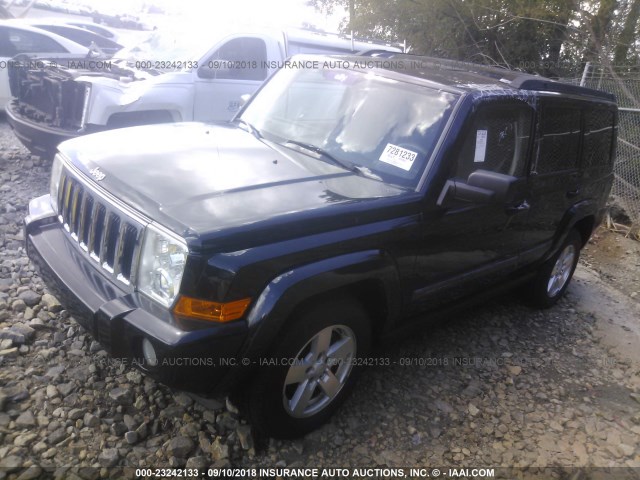 1J8HG48K58C111819 - 2008 JEEP COMMANDER SPORT შავი ფოტო 2
