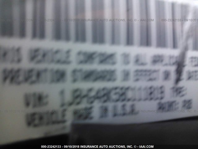 1J8HG48K58C111819 - 2008 JEEP COMMANDER SPORT შავი ფოტო 9