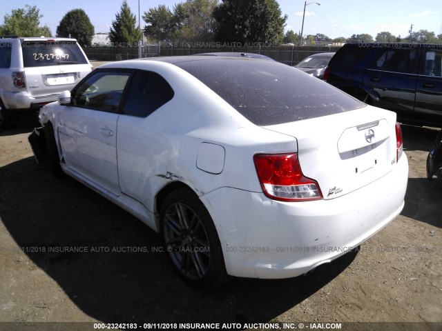 JTKJF5C77B3013296 - 2011 TOYOTA SCION TC 白色 照片 3