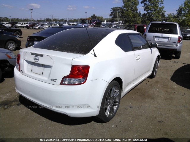 JTKJF5C77B3013296 - 2011 TOYOTA SCION TC 白色 照片 4