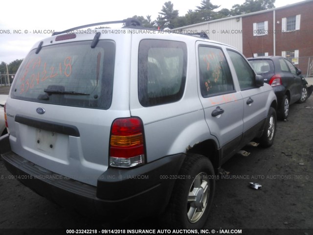 1FMYU92173KD91878 - 2003 FORD ESCAPE XLS SILVER photo 4