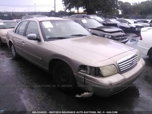 2FAFP73W1WX187277 - 1998 FORD CROWN VICTORIA  GOLD photo 1