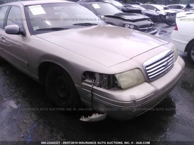 2FAFP73W1WX187277 - 1998 FORD CROWN VICTORIA  GOLD photo 6