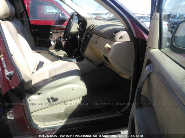 4JGAB72E1YA152371 - 2000 MERCEDES-BENZ ML 430 红色 照片 5