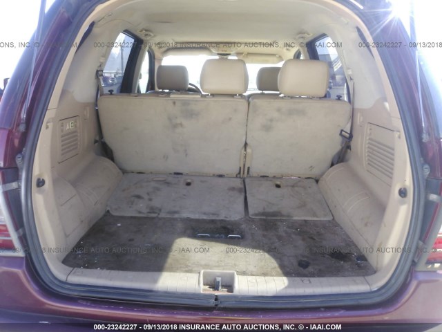 4JGAB72E1YA152371 - 2000 MERCEDES-BENZ ML 430 红色 照片 8