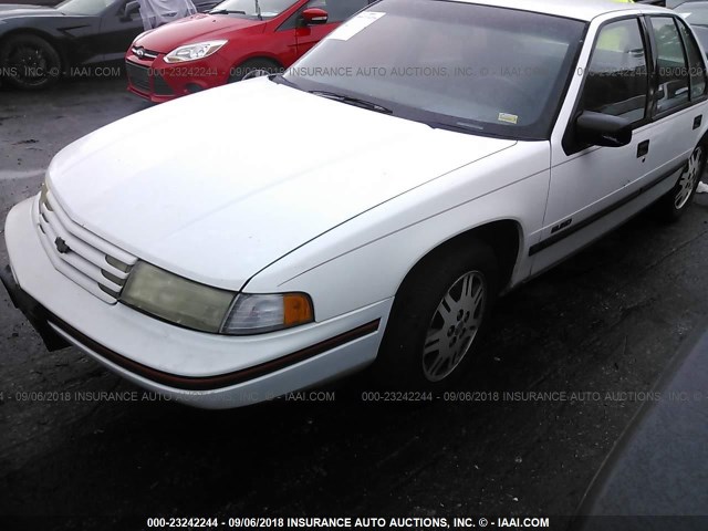 2G1WN54T3R9161581 - 1994 CHEVROLET LUMINA EURO WHITE photo 2