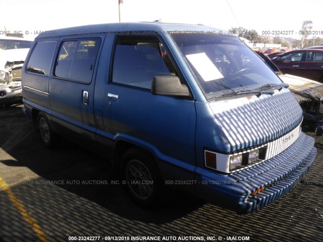 JT3YR26V4F5058443 - 1985 TOYOTA VAN WAGON LE BLUE photo 1