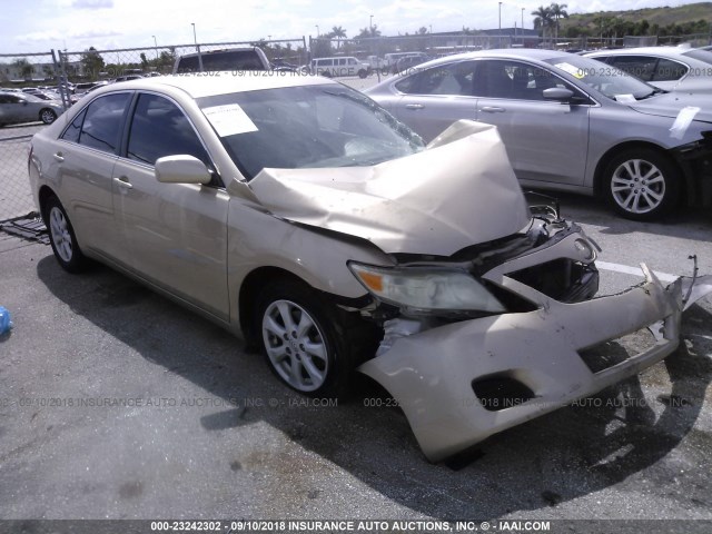 4T1BF3EK3BU671169 - 2011 TOYOTA CAMRY SE/LE/XLE ბეჟი ფოტო 1