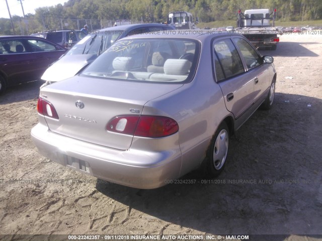 1NXBR12E8YZ310426 - 2000 TOYOTA COROLLA VE/CE/LE 金色 照片 4