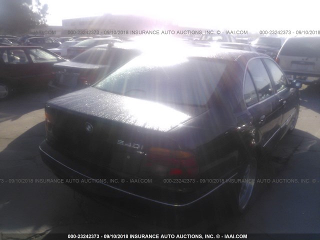 WBADN6342YGM67991 - 2000 BMW 540 I AUTOMATIC BLACK photo 4