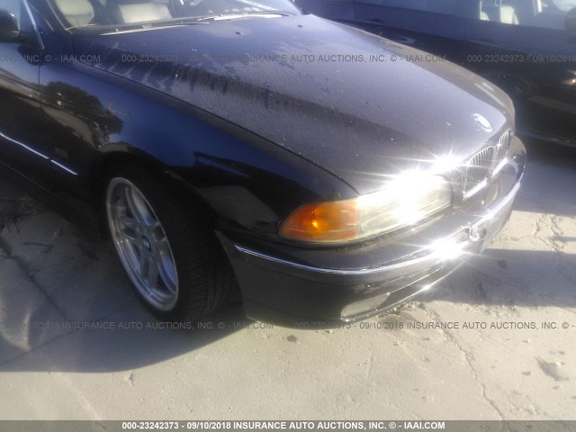 WBADN6342YGM67991 - 2000 BMW 540 I AUTOMATIC BLACK photo 6