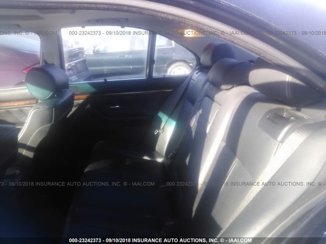WBADN6342YGM67991 - 2000 BMW 540 I AUTOMATIC BLACK photo 8